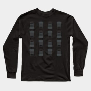 Camera Lens Pattern Long Sleeve T-Shirt